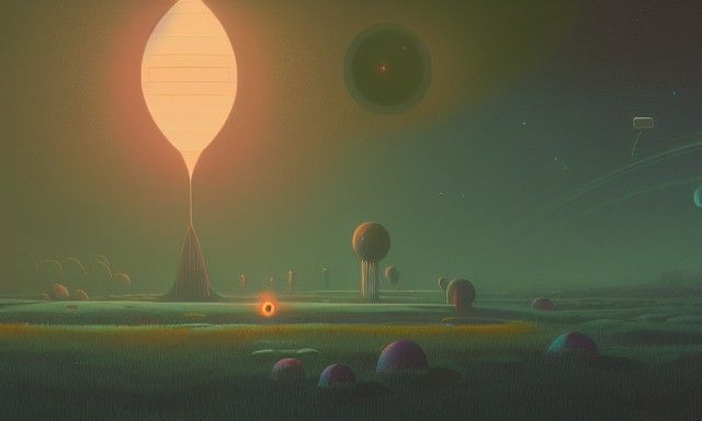 Colossal Space Monsters: A Spacecore Rendering