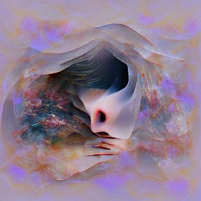 Abstract AI Image Generation Experiment