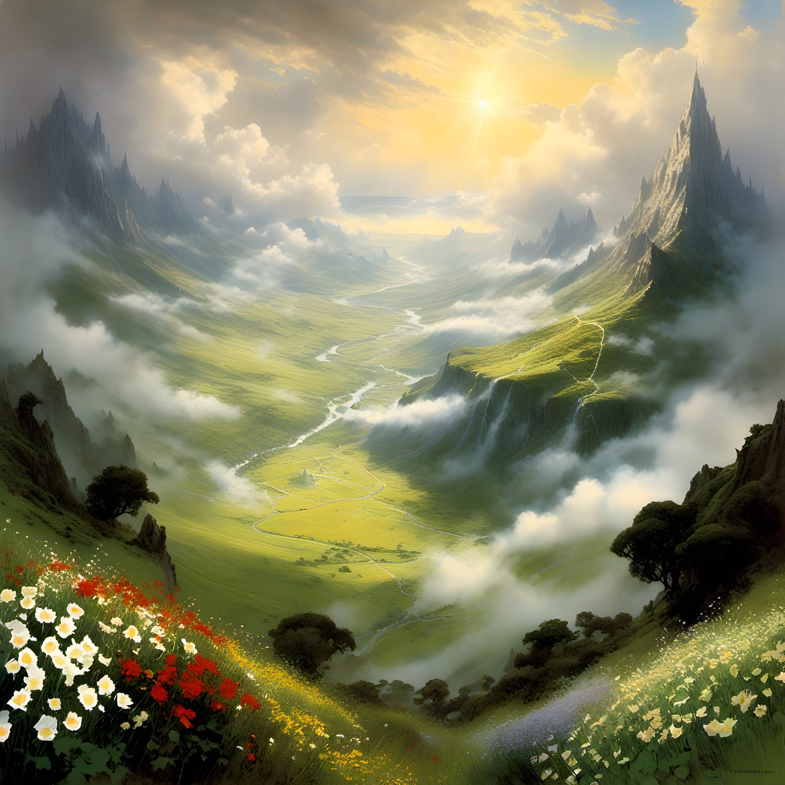 Hidden Vale of Tumladen: Elven City of Gondolin