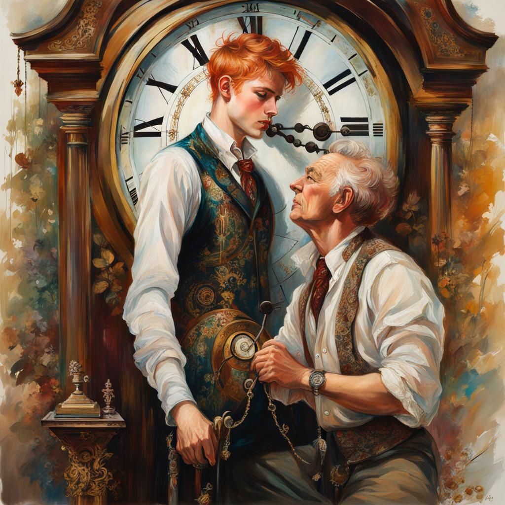 Two Men and a Clock 240303