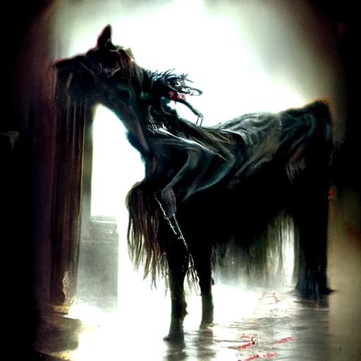 Sarah Jessica Parker: Sinister Dark Fantasy Portrait