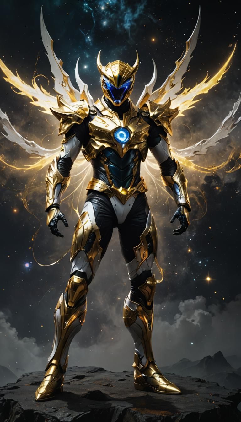 Photorealistic full body portrait of an Arceus-Inspired Powe...