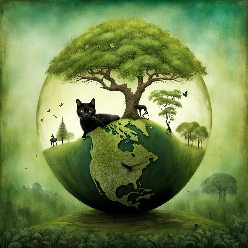 Enchanting Earth Day Celebration in Fantasy Style