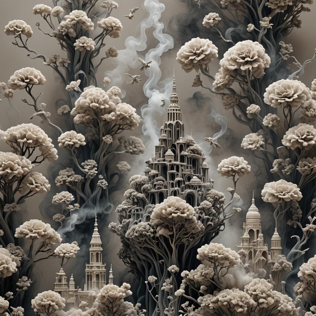 Smoke Sculptures: Ephemeral Artistry in Skilled Hands