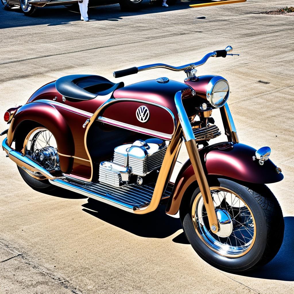 Custom Drag Racer: Beetle Bug and Chopper Fusion