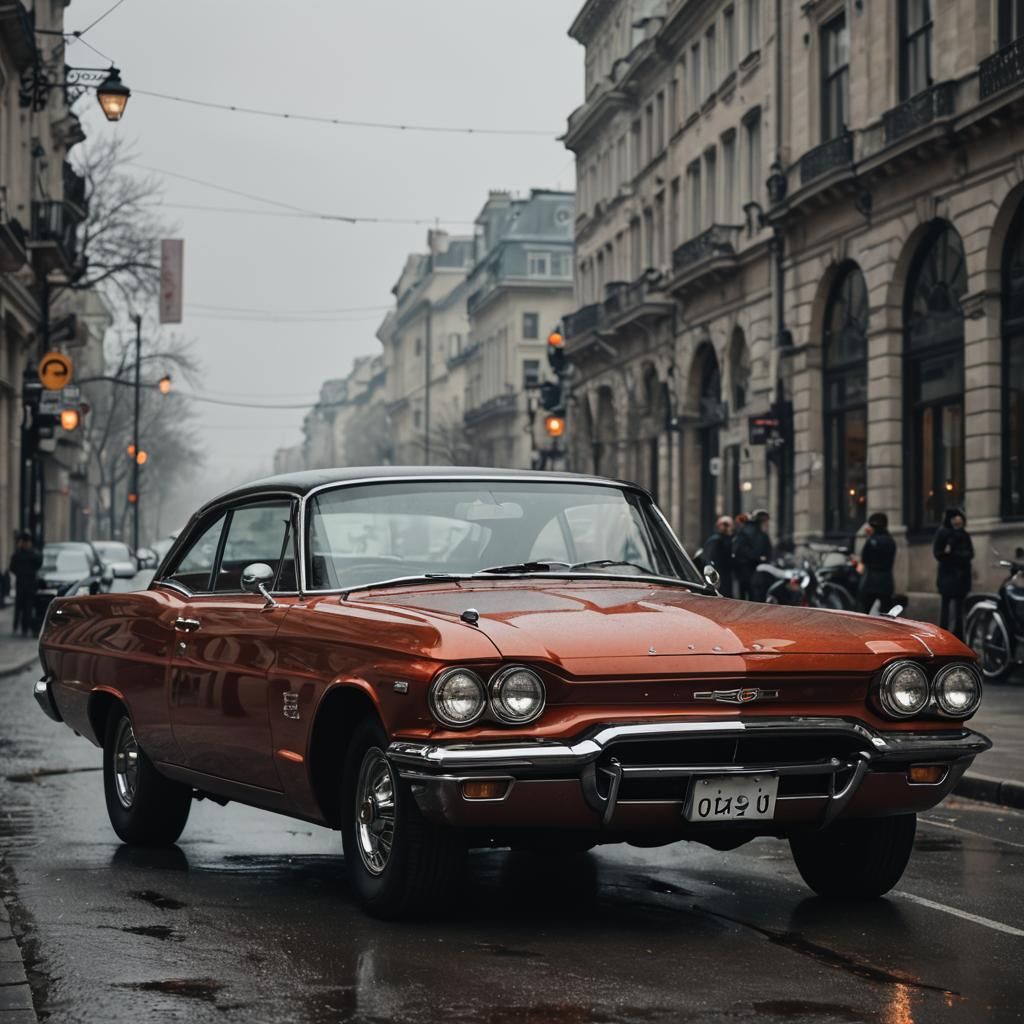 Elegant Vintage Car Design