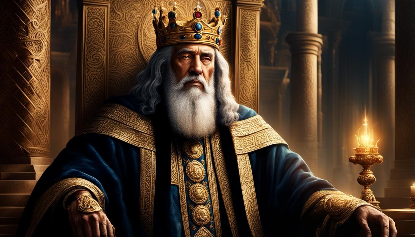 King Solomon Portrait: Wisdom and Ancient Secrets