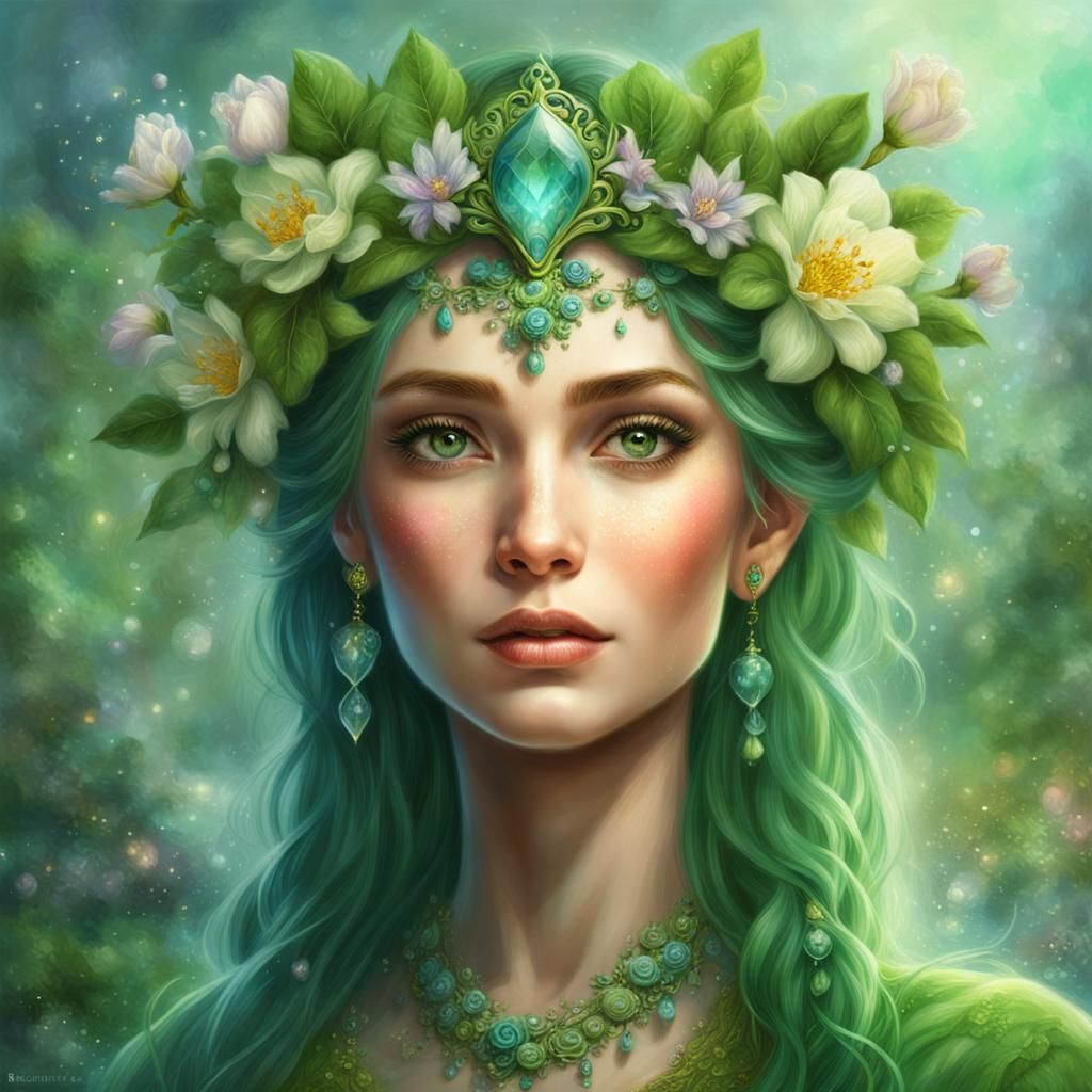 Ethereal Elf Princess with Water Magic