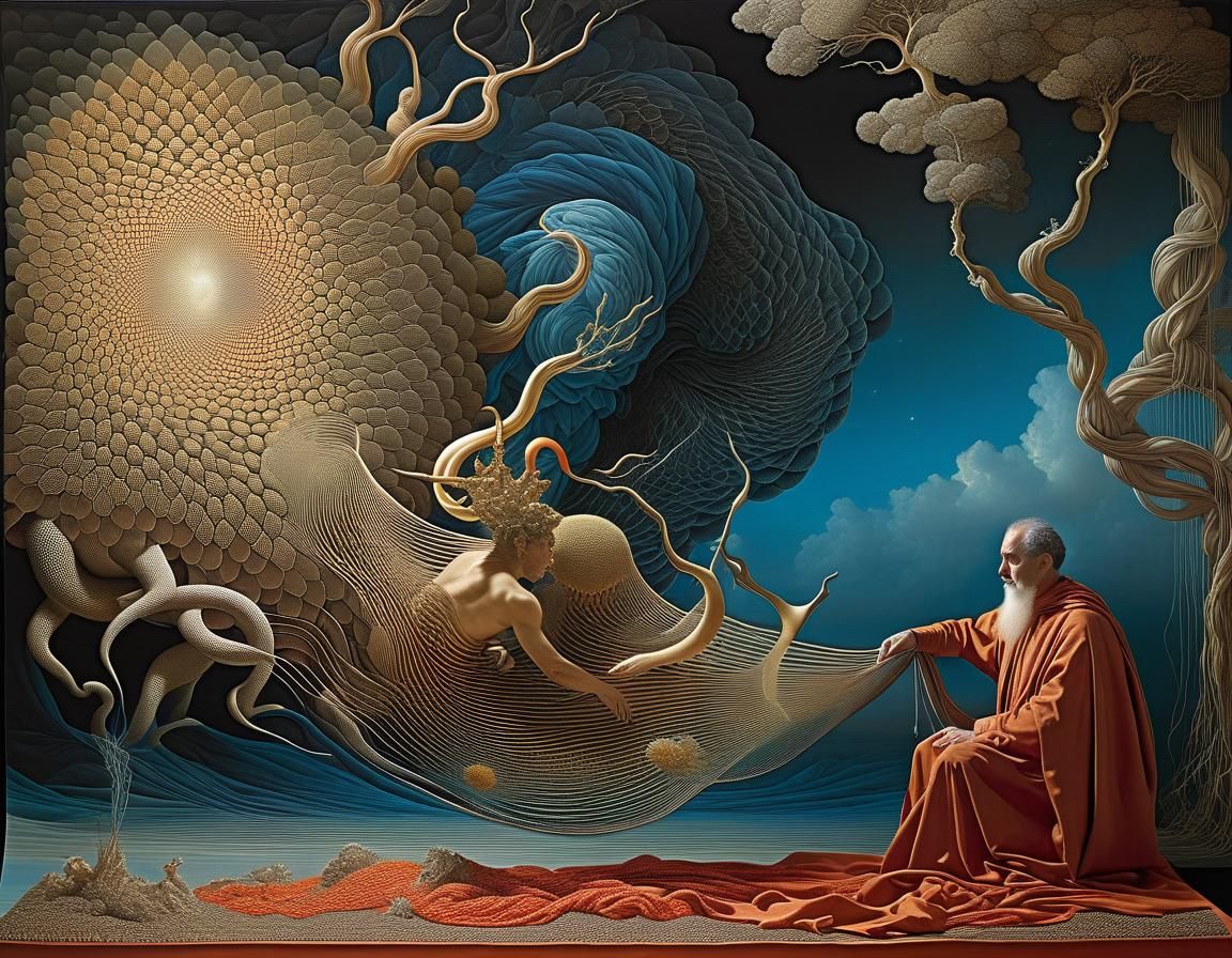 Surrealist Tapestry Transforms the Human Form