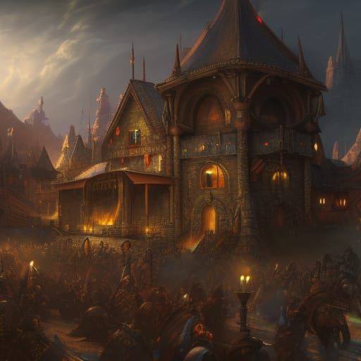 adventurer's guild building