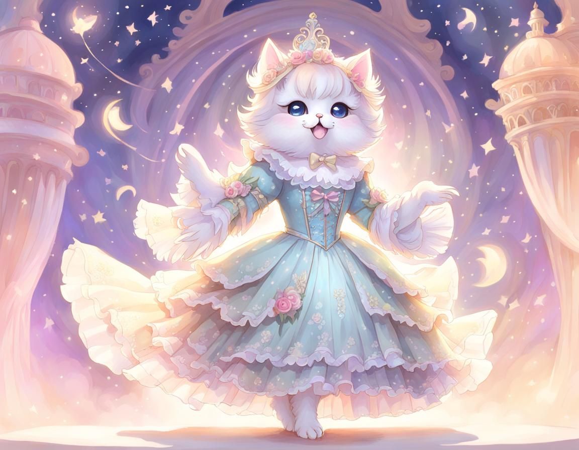 Rococo cat opera