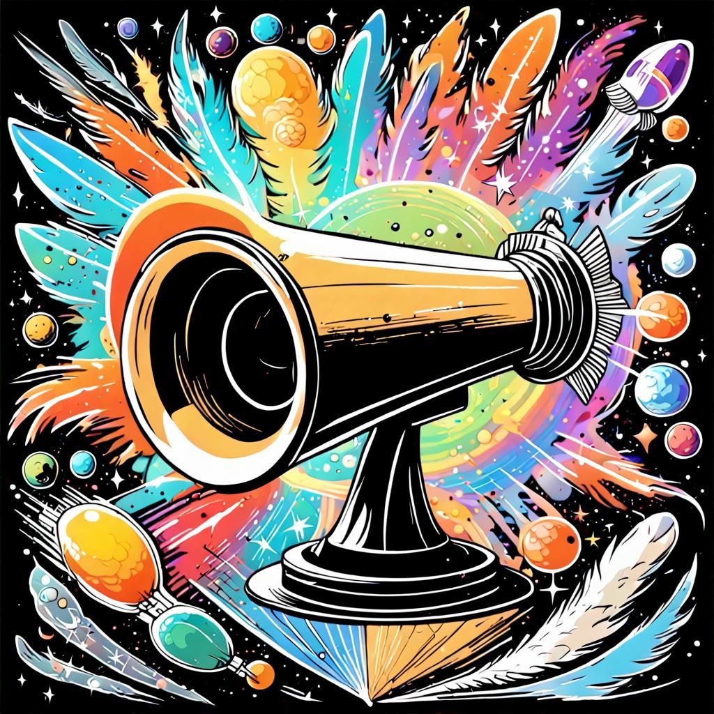 The Megaphone Maestro, Surreal, Blackboard Enigma, Eternal Equations, Feathered Disturbance, Caricature Odyssey, Chalk N...