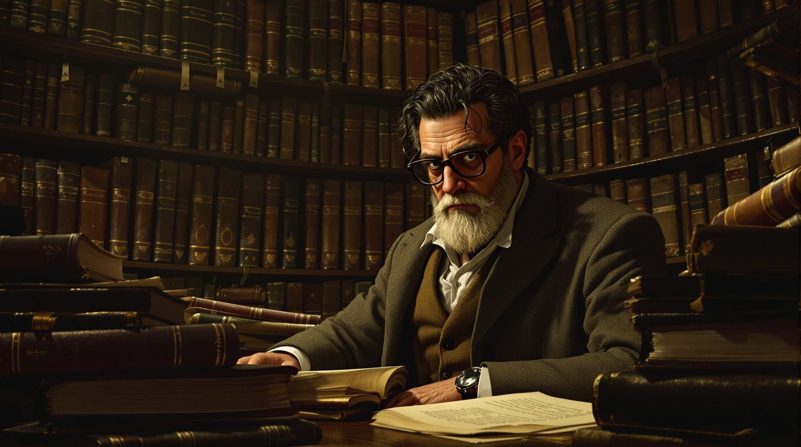 One Word Prompt: Pedantic