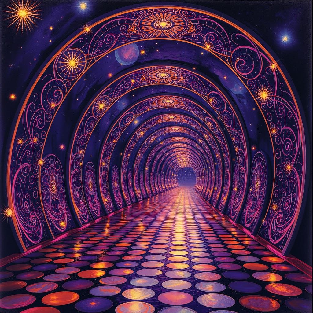 Endless hallway