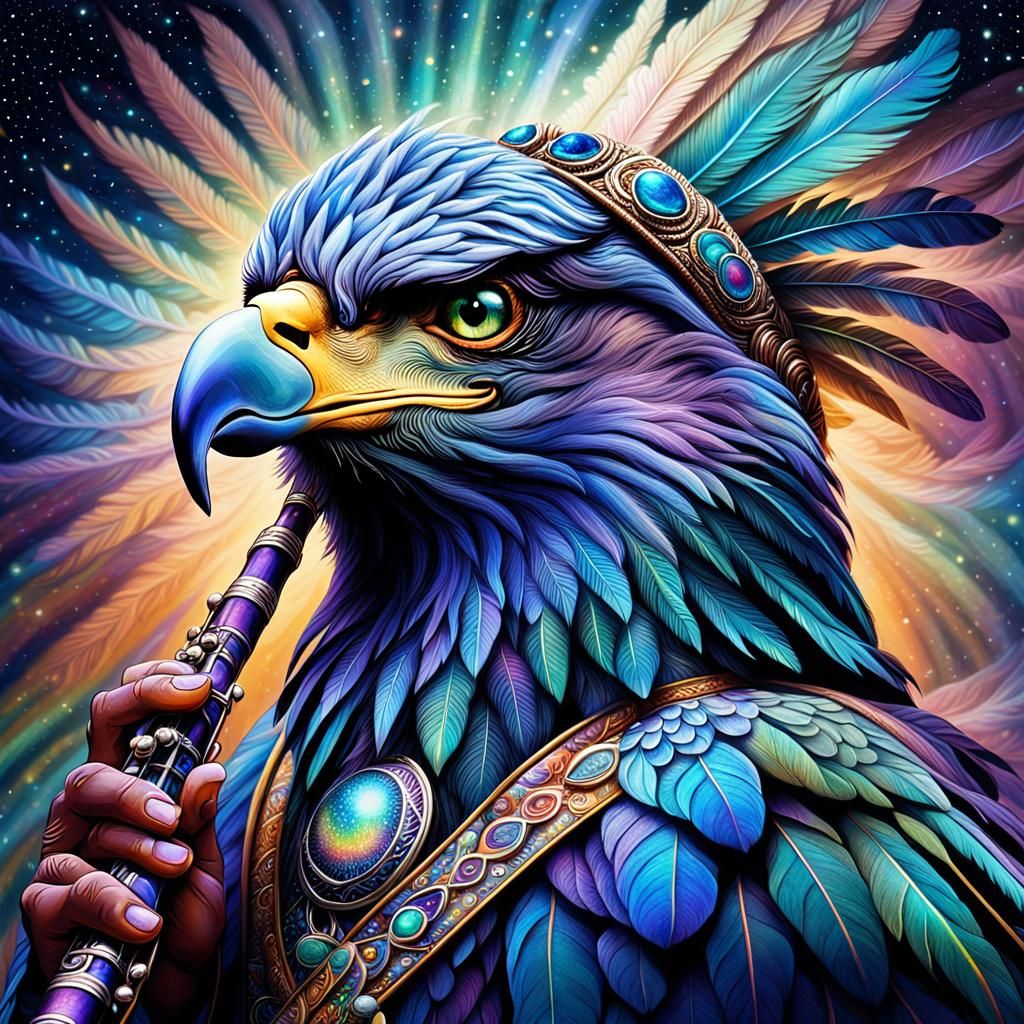 native eagle flute