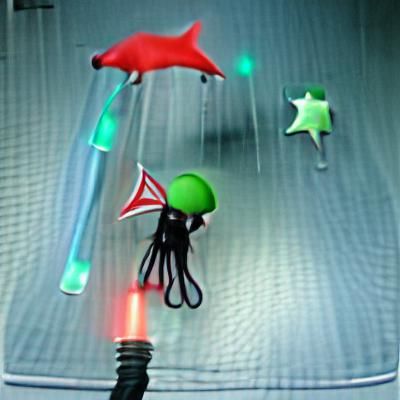 Abstract Squid Game Concept