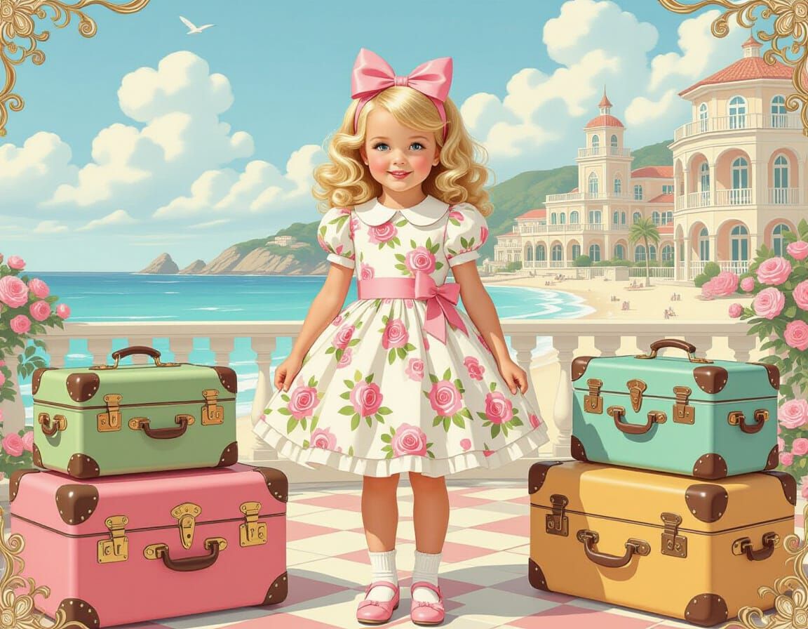 Alice in Wonderland at Luxurious Seaside Resort