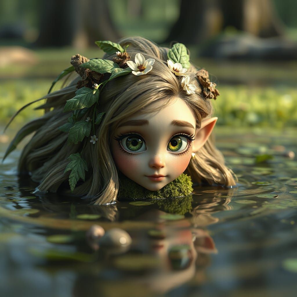 forest nymph Mavka