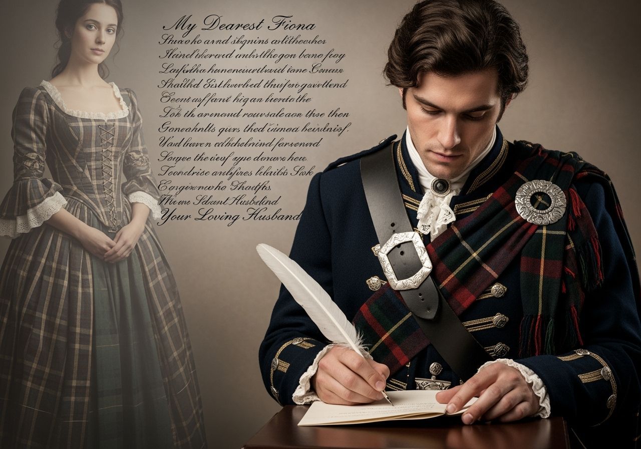 Scottish Man Writes Love Letter in 18th Century Style