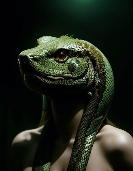 Snake woman