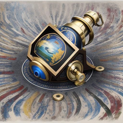 Vibrant Surreal Samovar in High Resolution