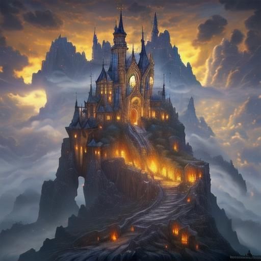 The Castle in the Clouds.