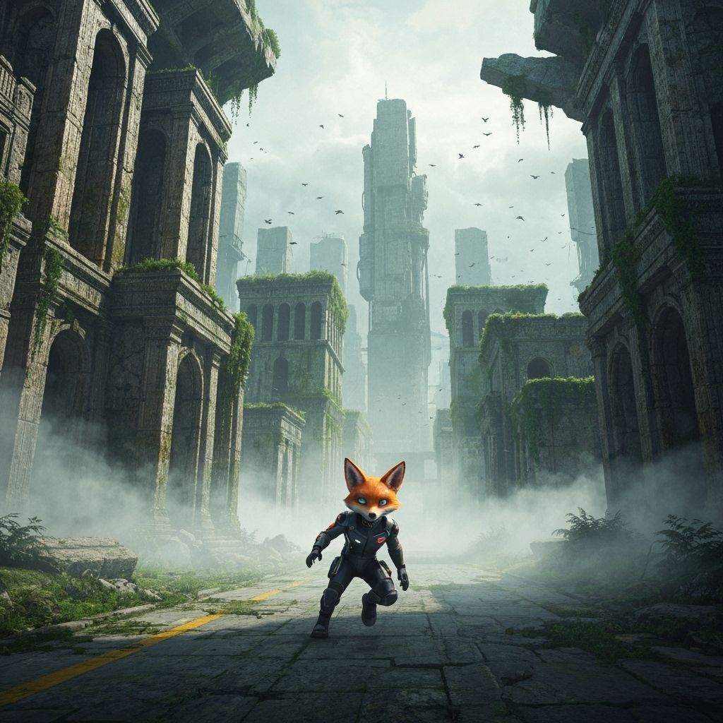 Turbo Fox Races Through Forgotten City Maze