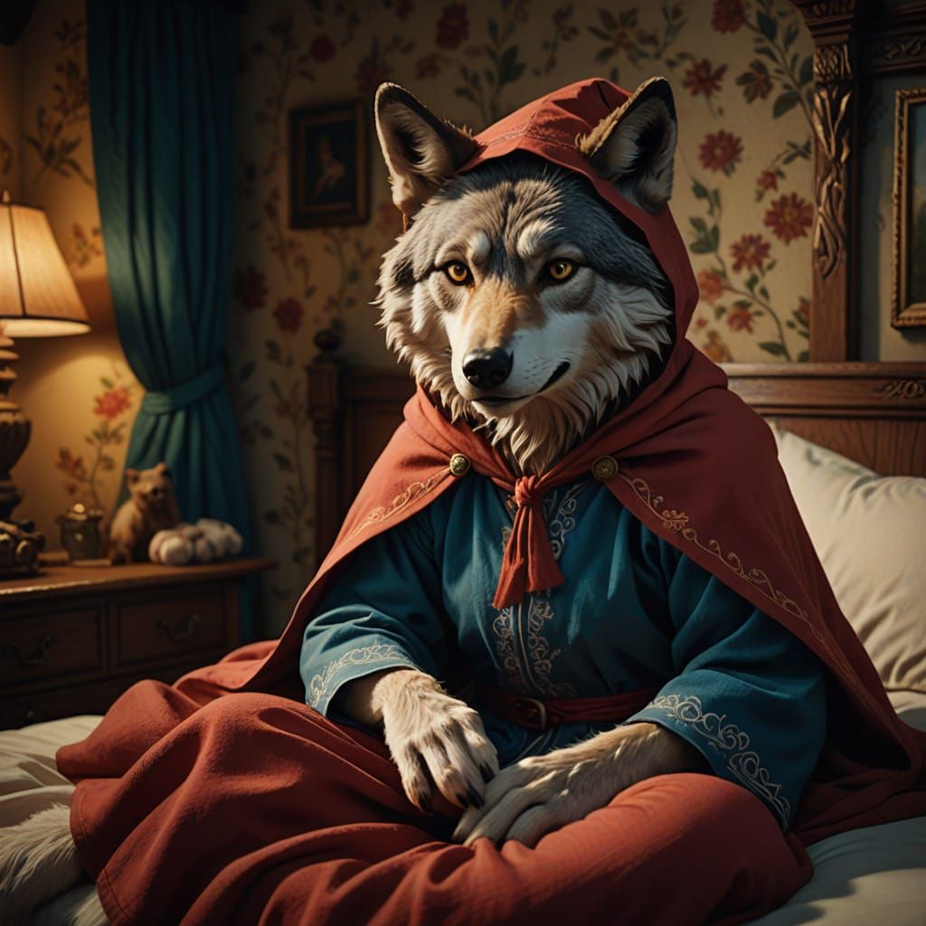Wolf in Grandma's Bed: Cinematic Fairy Tale