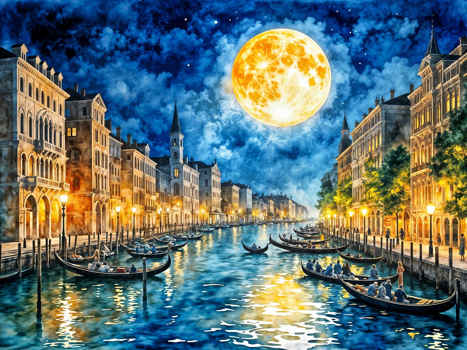 Venetian night