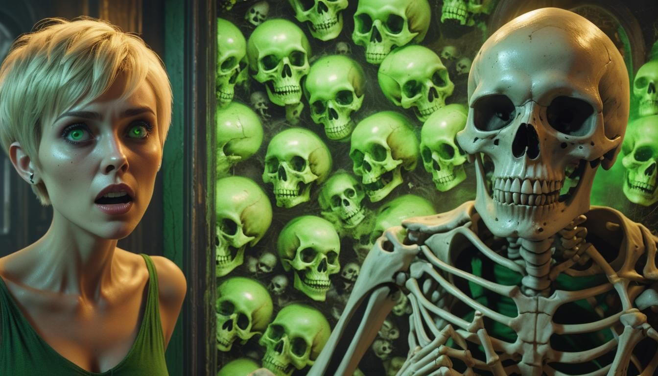 Pixie's Surprise: A Haunted House Encounter