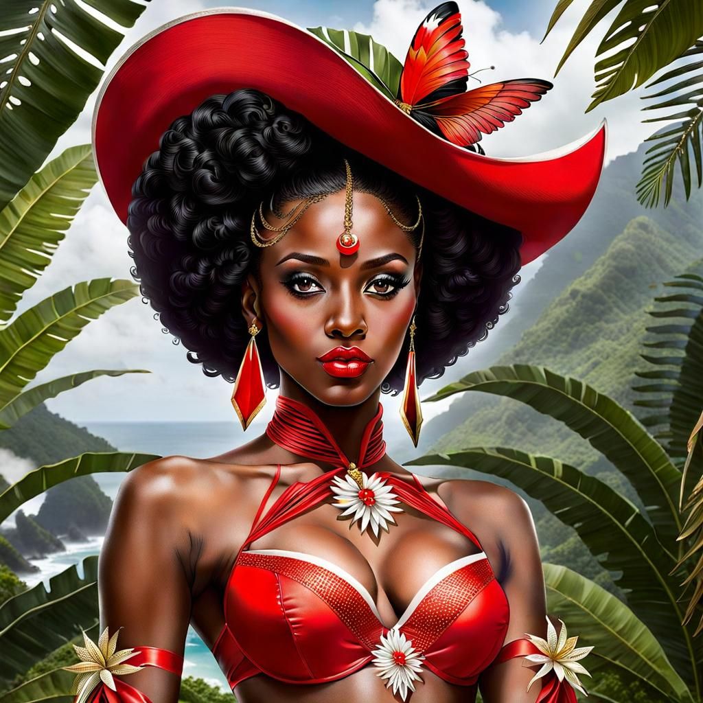 Trinidad and Tobago as a Woman