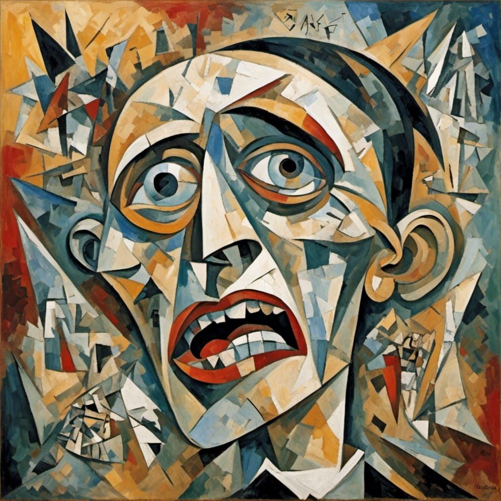 Cubism screaming