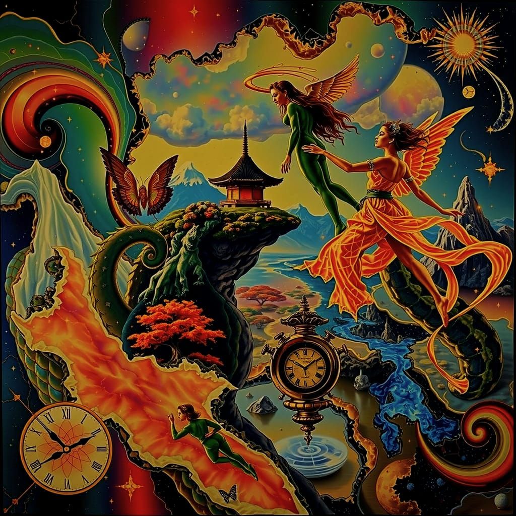 Cosmic Tapestry of Interconnected Realities