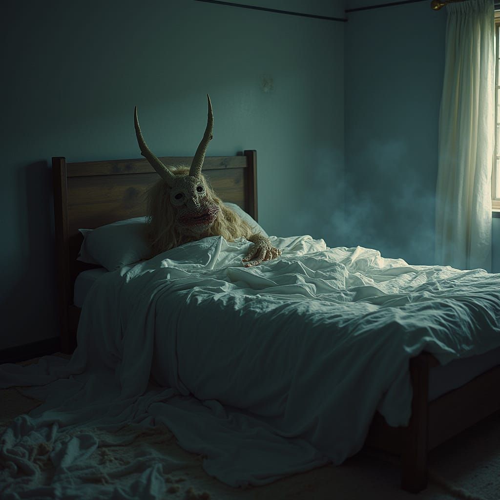 Creepy Creatures in the Dark Shadows