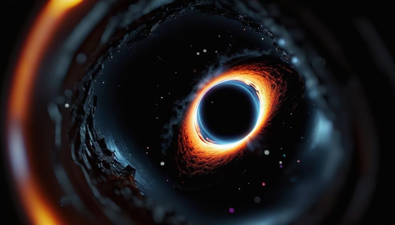 Hyperrealistic Black Hole: A Cosmic Enigma Unveiled