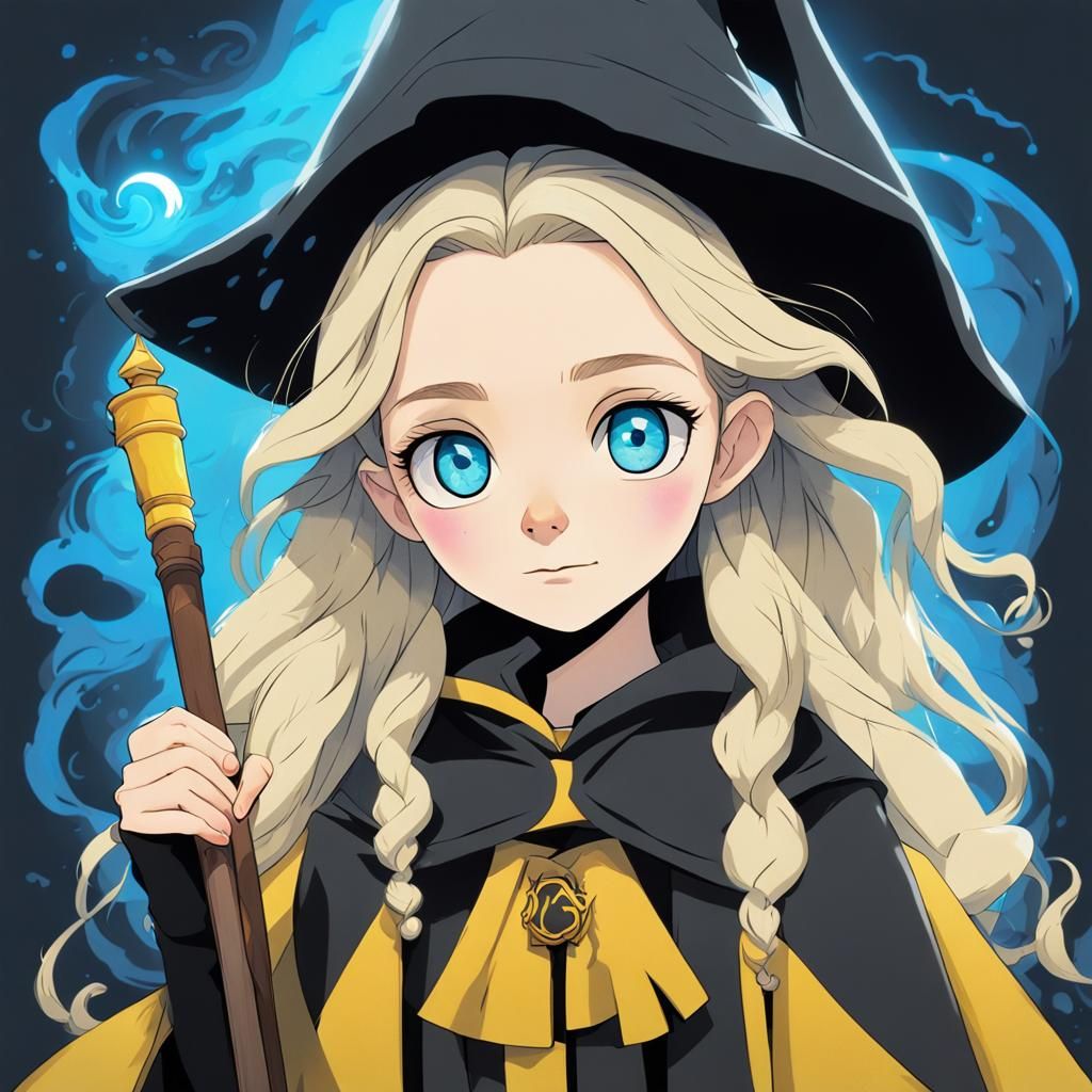 Girl in Hufflepuff Robes Portrait, Professional Photography ...