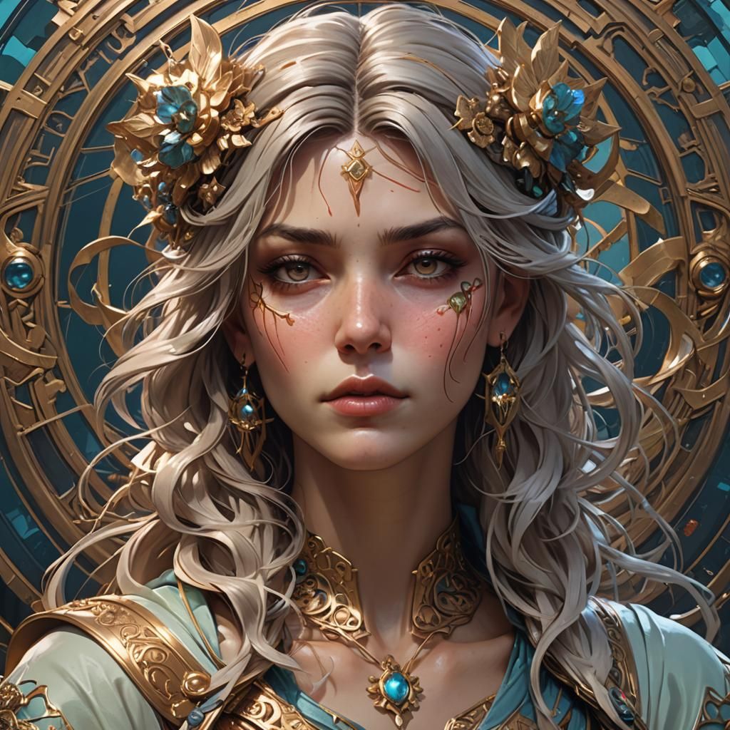 Vessel from Sleep Token: Dynamic Portrait in 8K