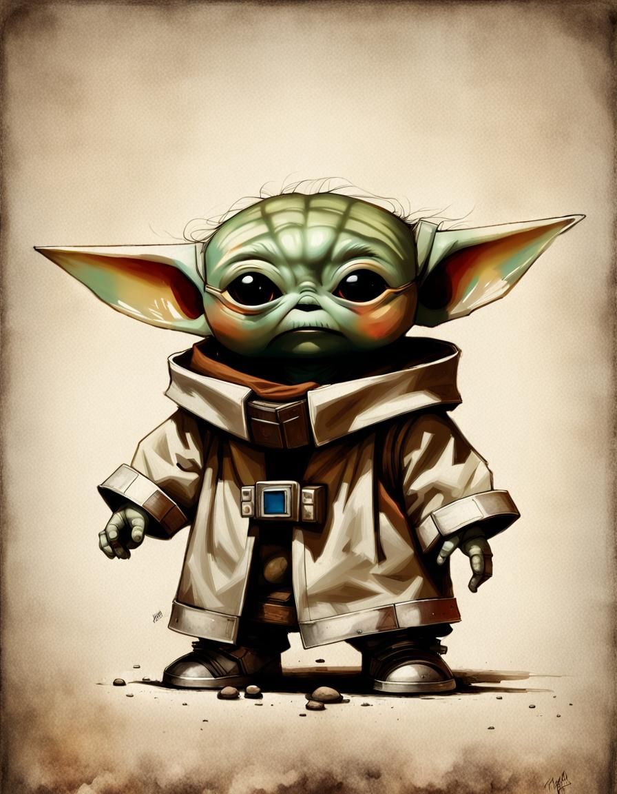 Demonic Cyborg Bear Portrait in Volcanic Hyperspace