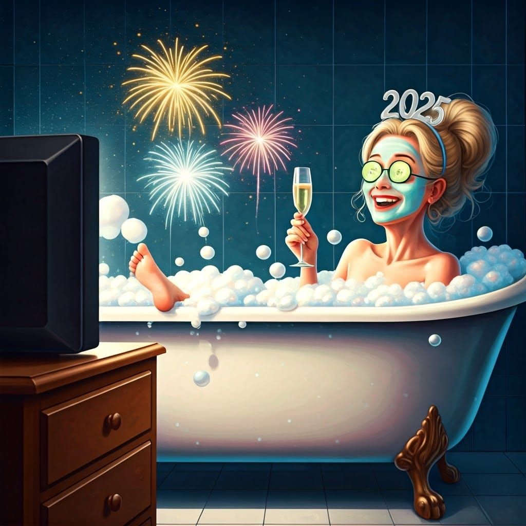 Celebrating New Years "My Way" ~ Spa Night!!