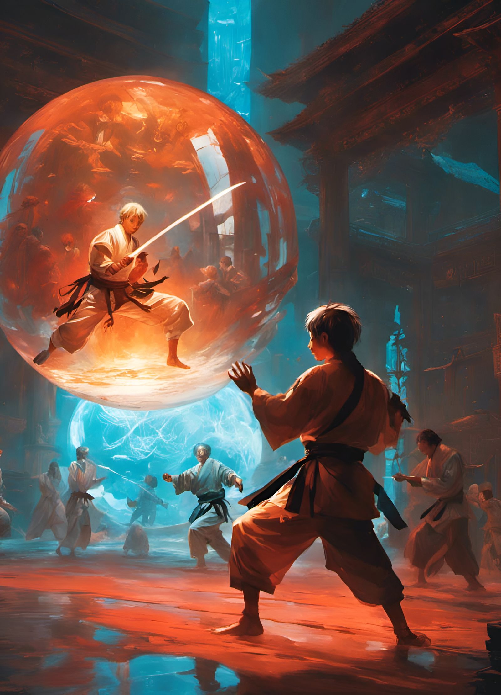 Fighting bubble