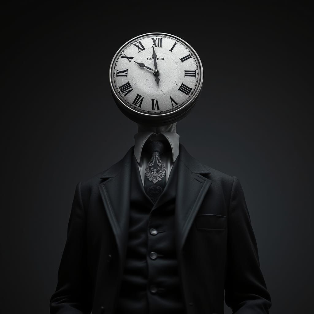 Timeless Gentleman in Monochromatic Elegance