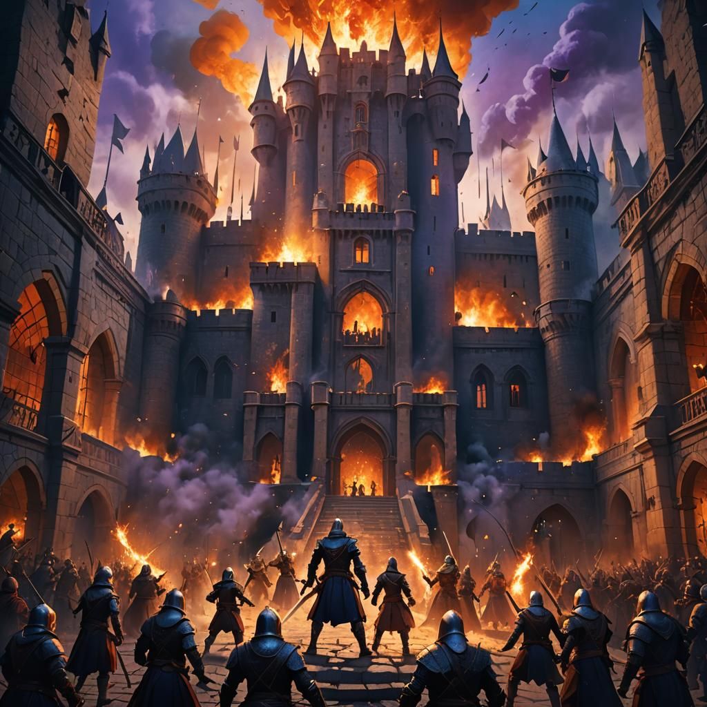 Warrior Women Defend Realm: Epic Fantasy Art