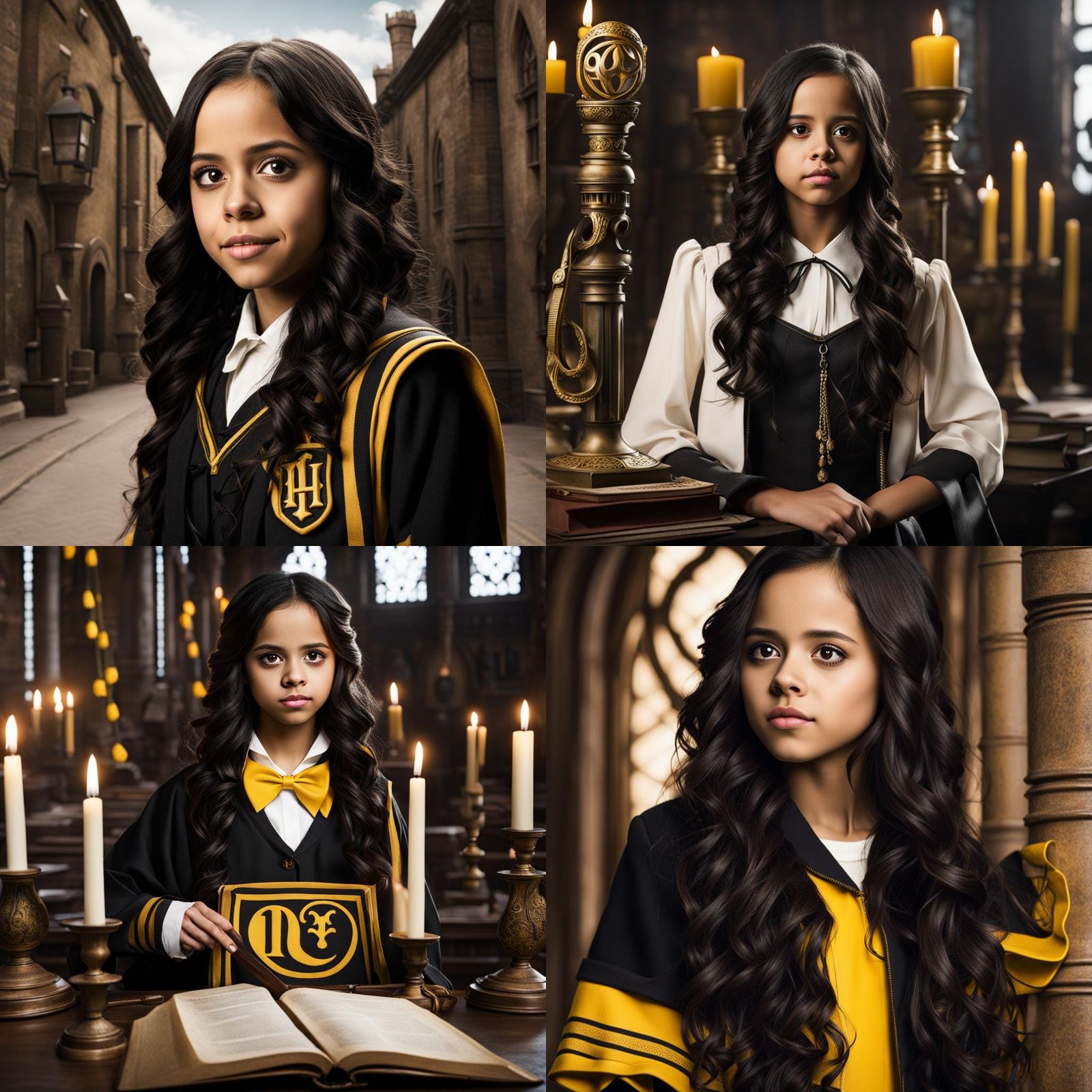 Hufflepuff Student with a Dark Secret