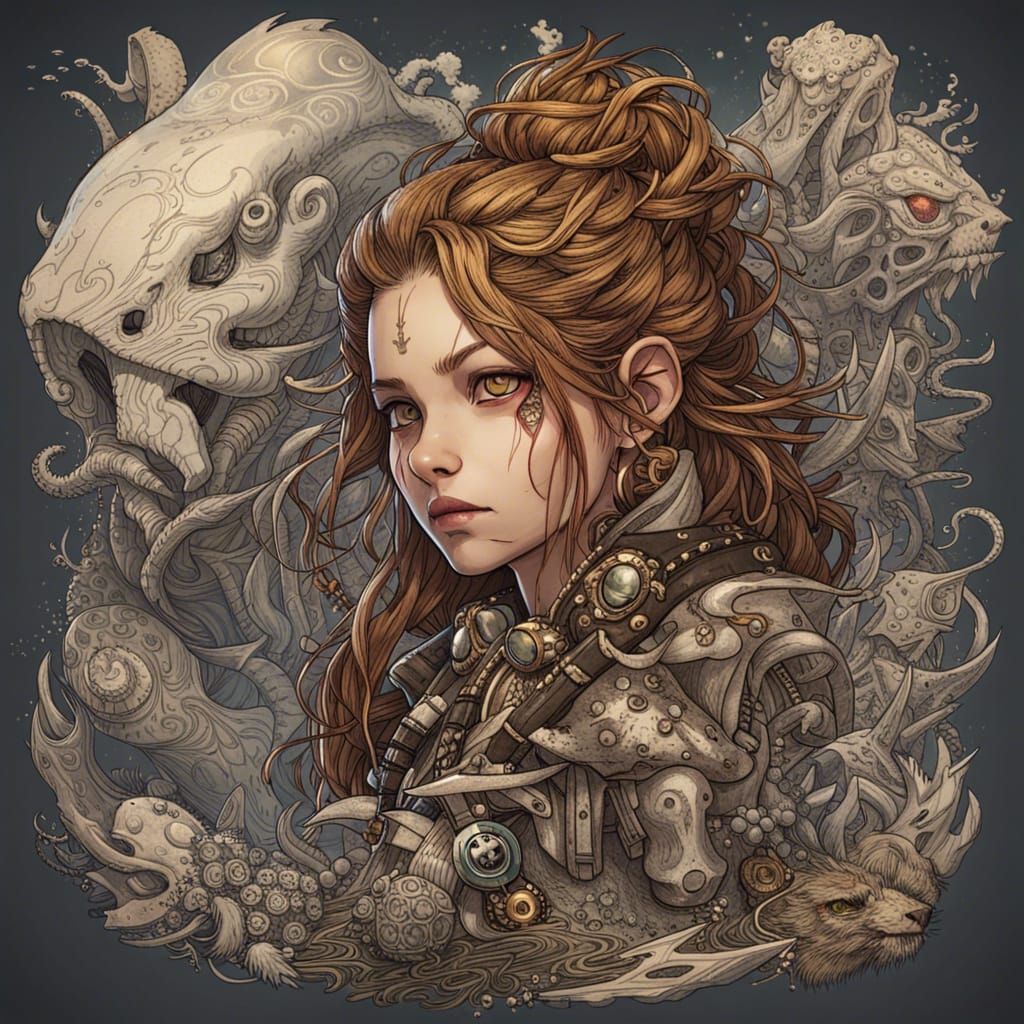 Horror and Funny Item Icons in Hyperrealistic Style