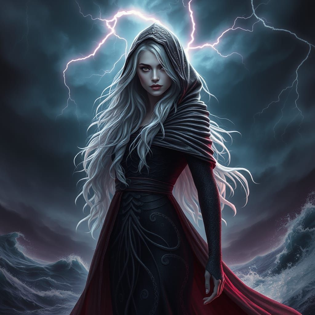 Siren of the Storm: Fantasy Concept Art