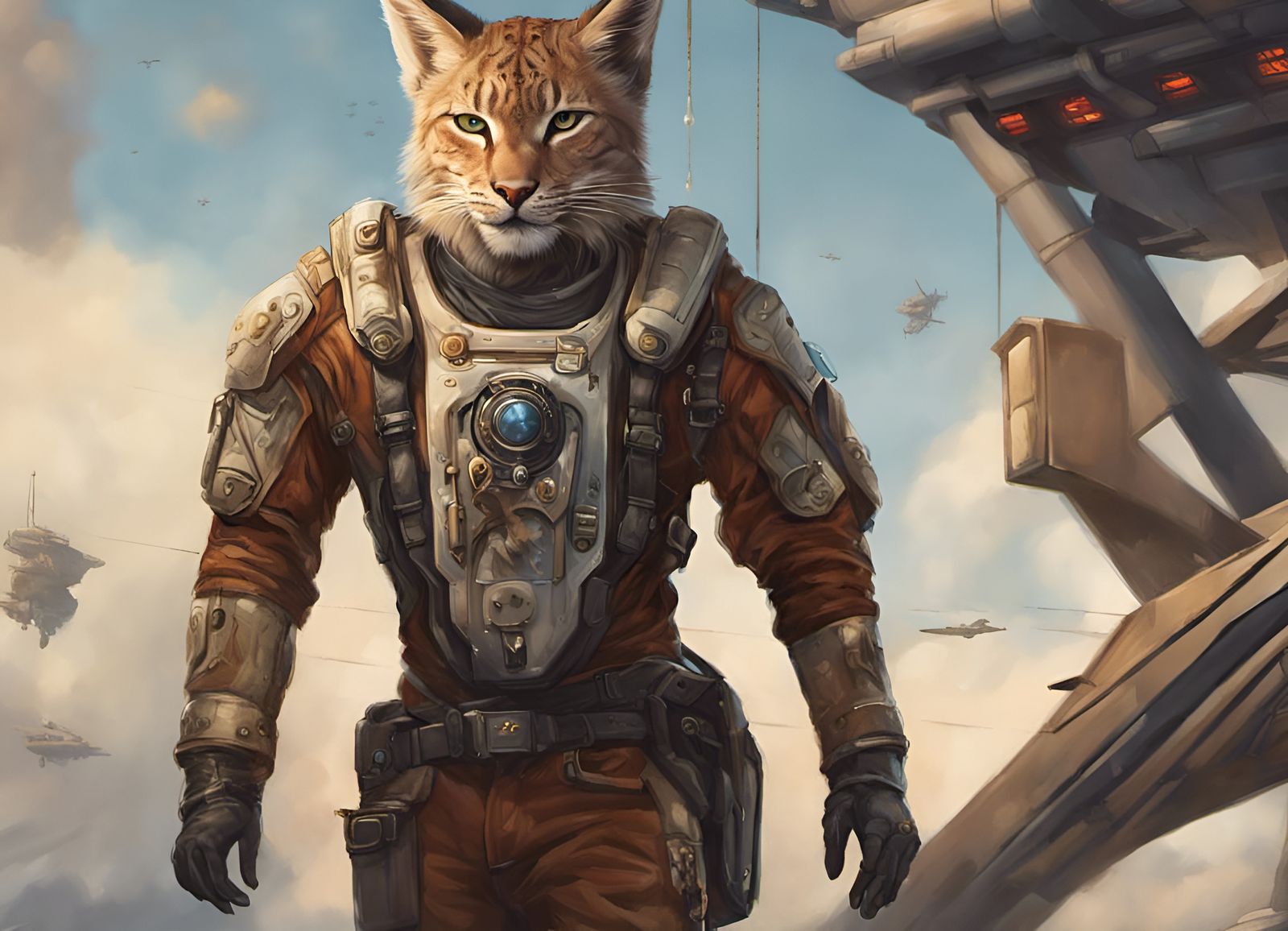 Lynx starship crewman