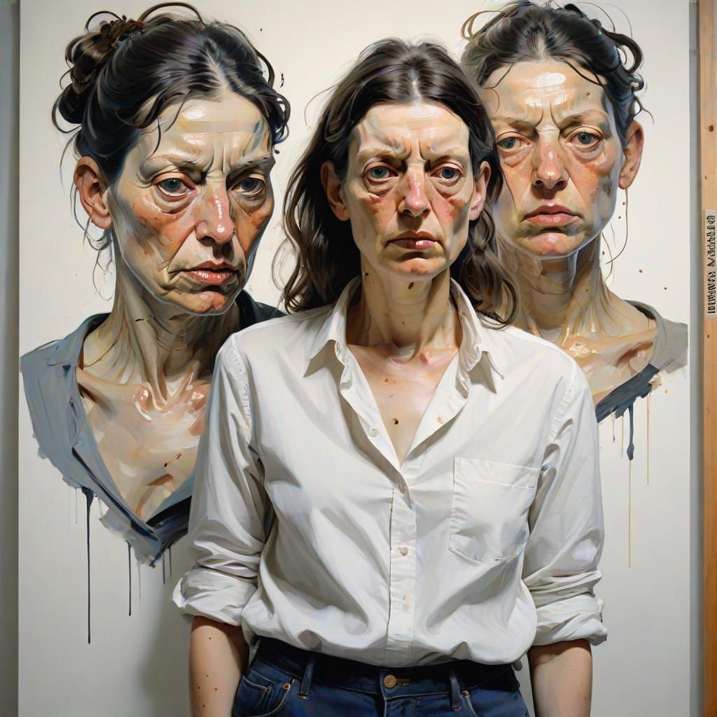 Woman Creates Art with Ambition and Determination