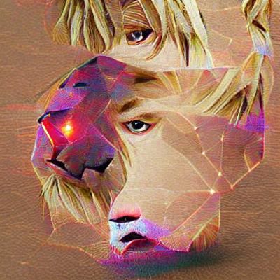 Majestic Lion Portrait: King of Beasts