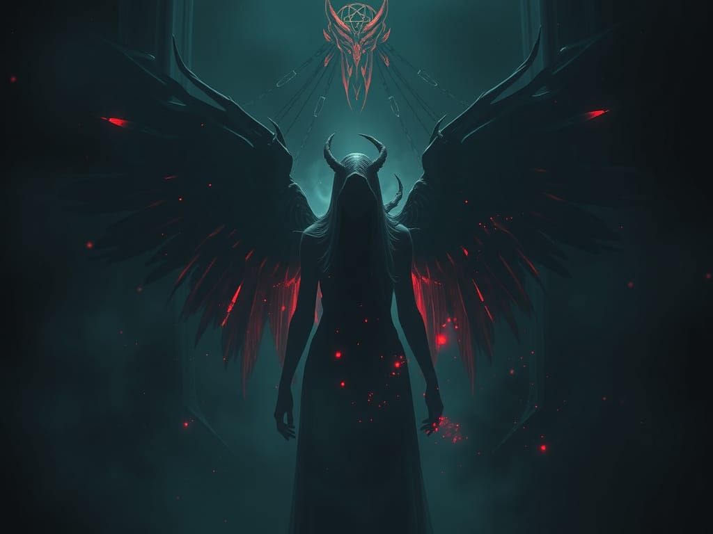 Archangel Shrouded in Darkness: A Cinematic Vision
