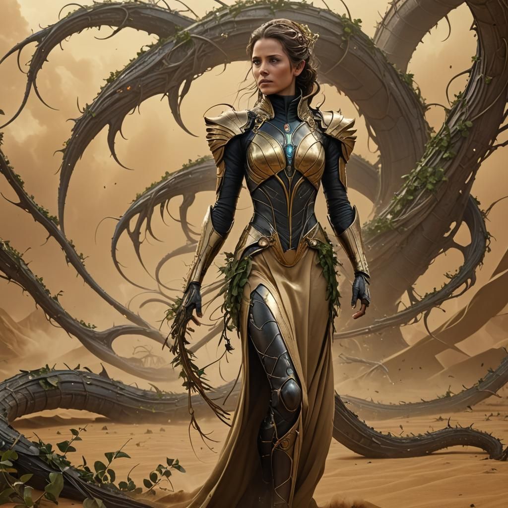 Princess Alia Atreides in Arrakis Sandstorm